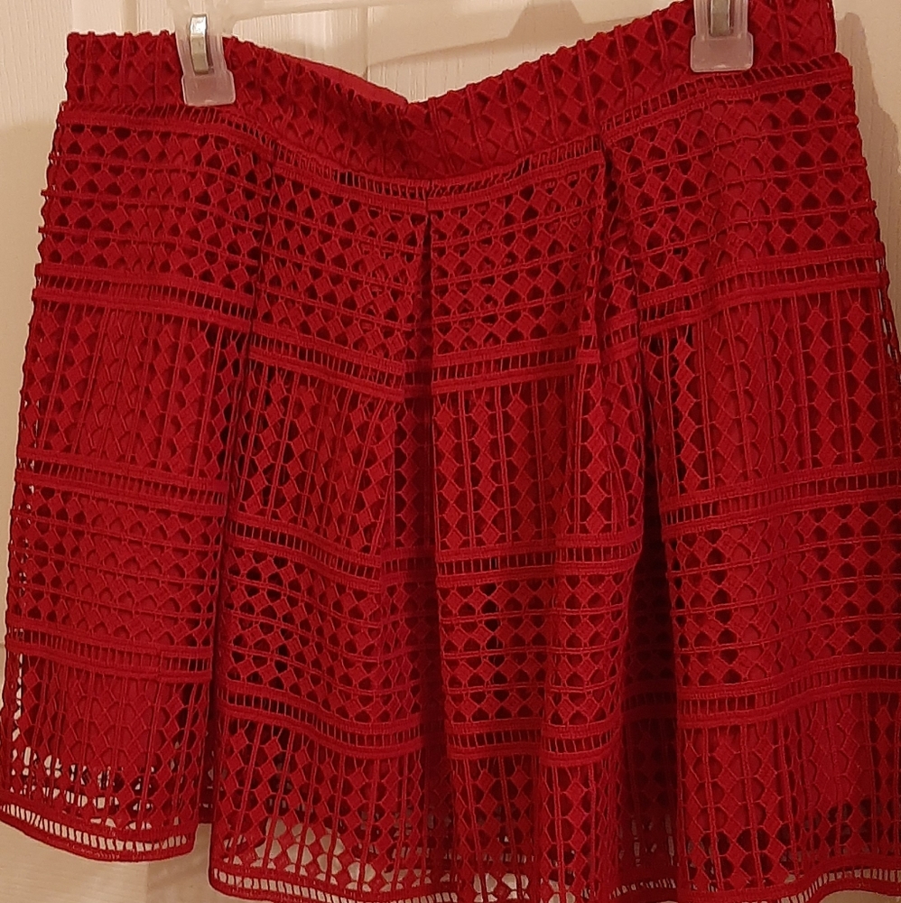 Freestyle Red Skirt